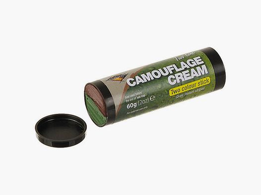 Matita per trucco camouflage, 60 g, 2 colori marrone/oliva