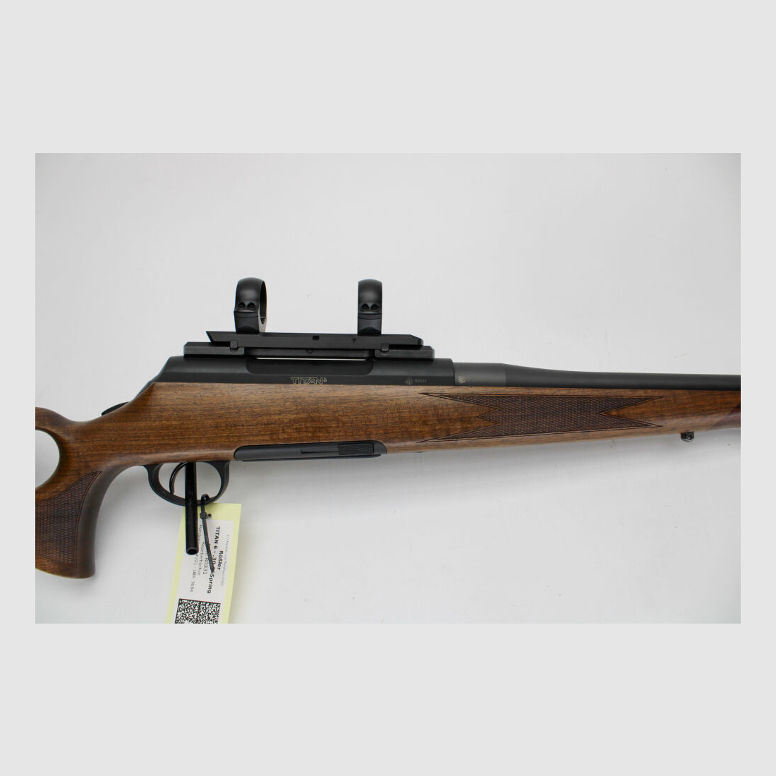 Herhalingsgeweer Rößler Titan 6 LINKSSYSTEEM kaliber .30-06 Sprg. met Dentler basis .30-06Spring