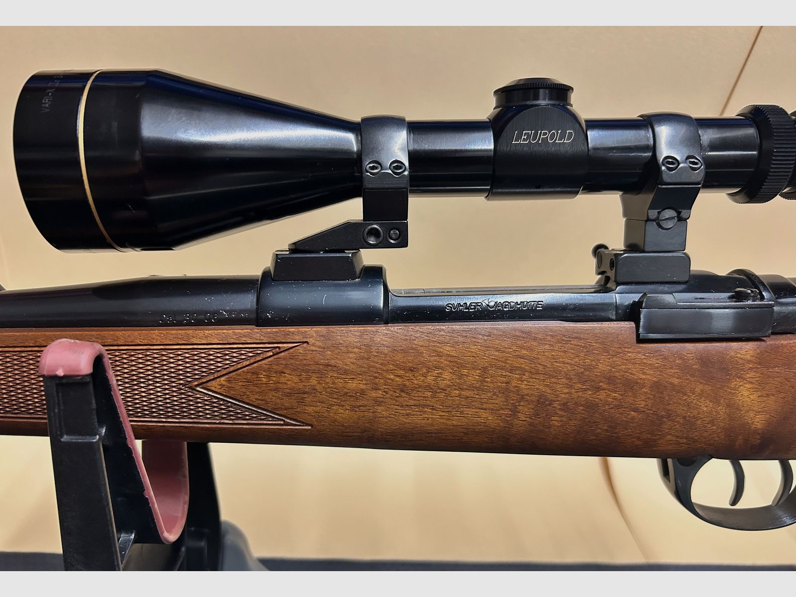 Suhler Jagdhütte Kettner 98er - Leupold - EAW swivel mount