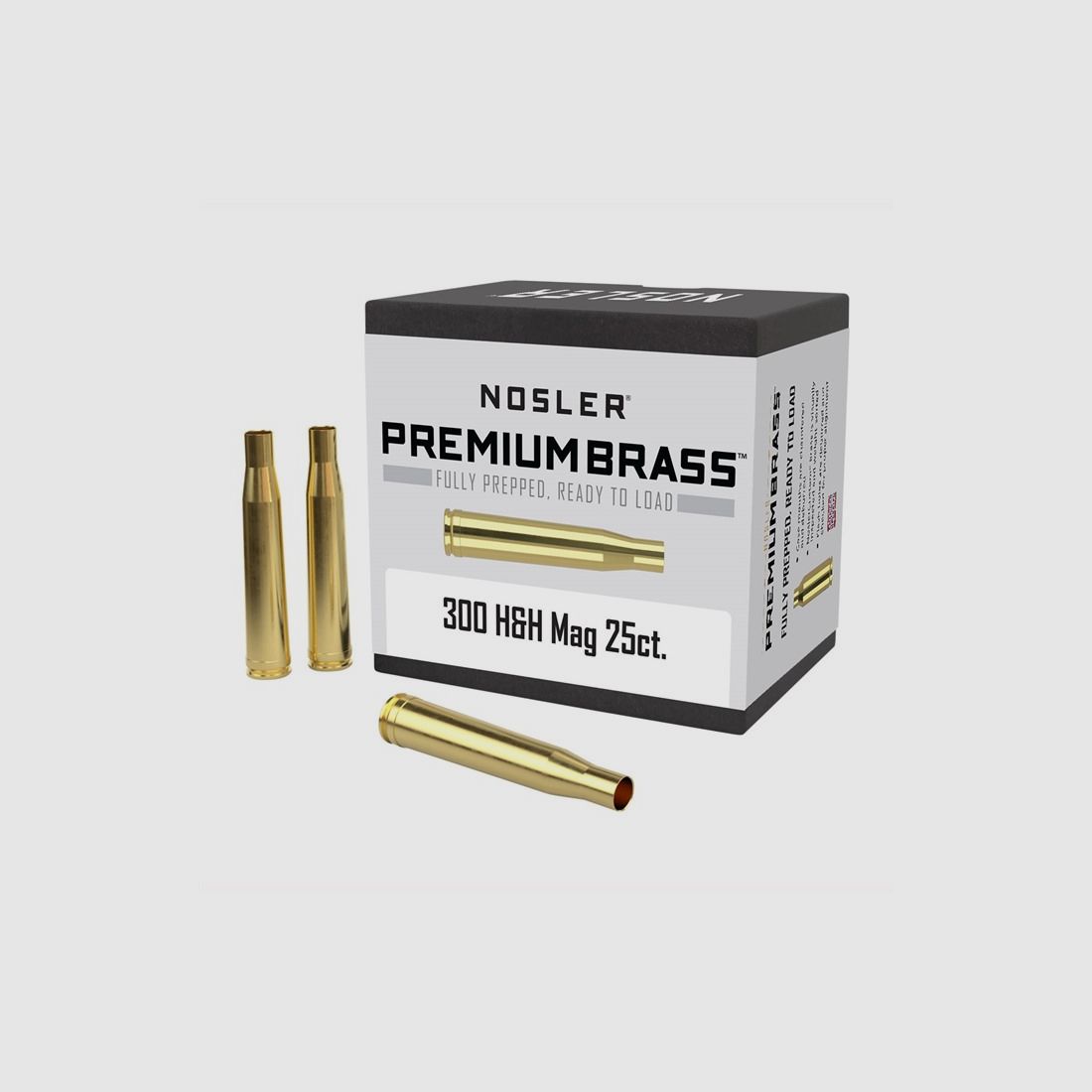 NOSLER 300 H&H MAGNUM CARTUCCE 25/SCATOLA, immagine 1 di 2