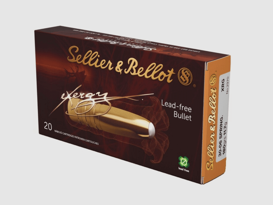 Sellier & Bellot .30-06 Sprgf. eXergy, XRG bleifrei 180 gr.