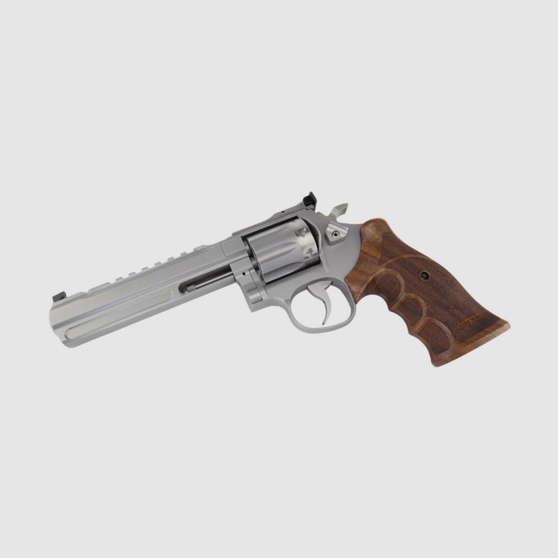 SPOHR 286 Competition Stainless .22lr 6 Zoll Revolver Made in Germany