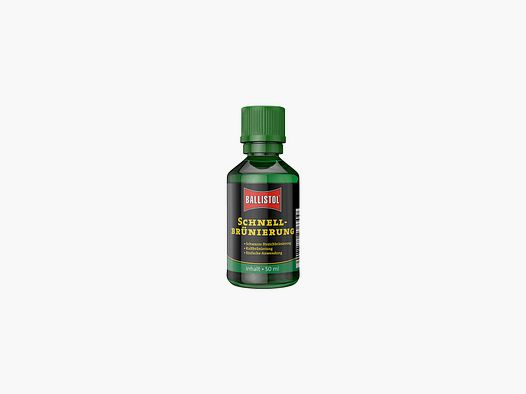 Brunitore rapido a freddo Ballistol Klever 50 ml