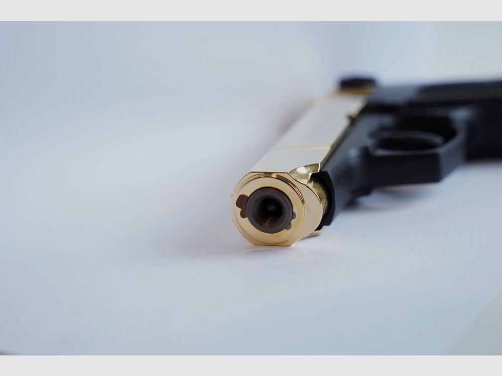 Pistola de fogueo Röhm RG88 Negra/Dorada