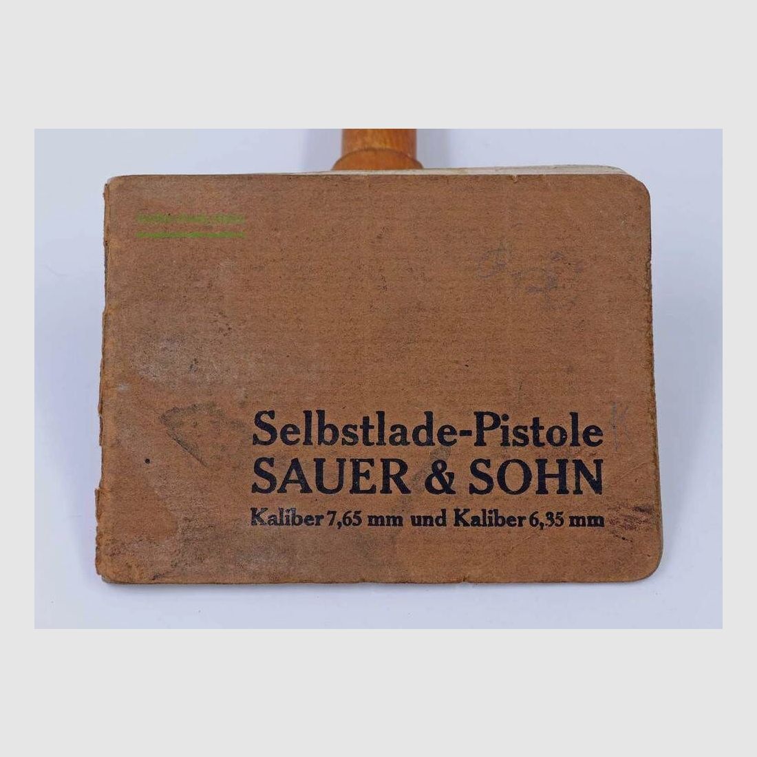 Sauer y Sohn/Suhl Manual de instrucciones, Original