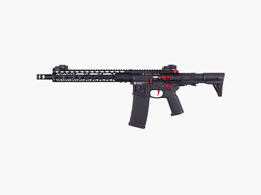 GP R15 FREYA ALPHA Full Skeleton PDW 13" gen.2 M-LOK Negro/Rojo S-AEG 18+ -F- | Delta Armory