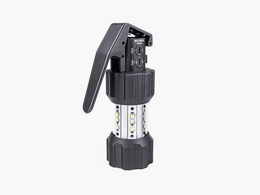 NEXTORCH ND30B - IRRITATIEKOP MET 130DB ALARMSIGNAAL, 11.000 LUMEN STROBOSCOPISCH FLITSEN EN HOLSTER