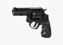 ME 38 Magnum, cal. .380 / 9 mm R blank, black blued