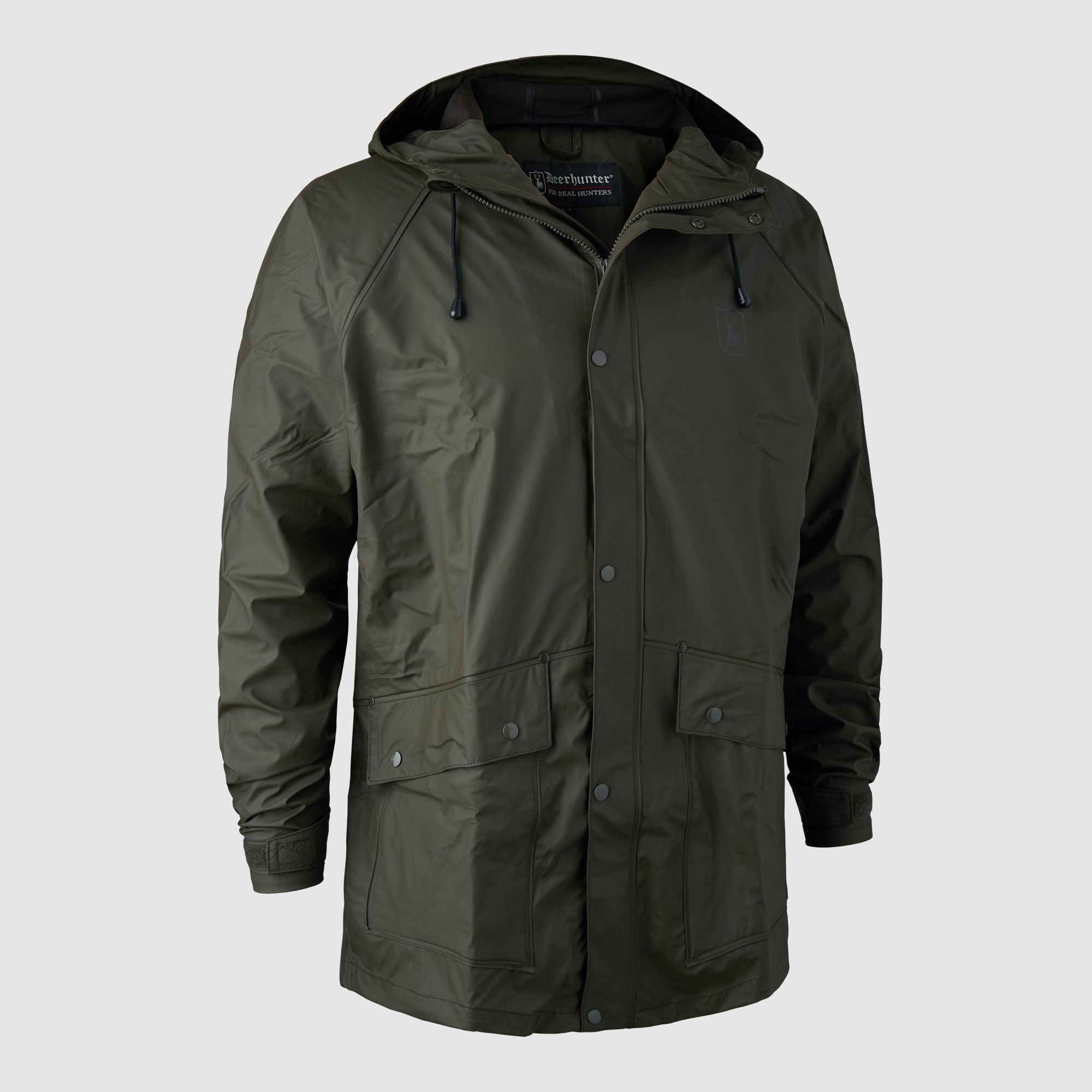 Chaqueta de lluvia Deerhunter Hurricane Art Green 3XL