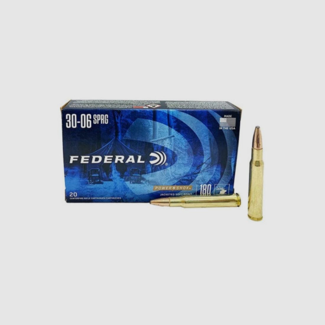FEREDAL 30-06 SPRING POWER SHOK 180GR