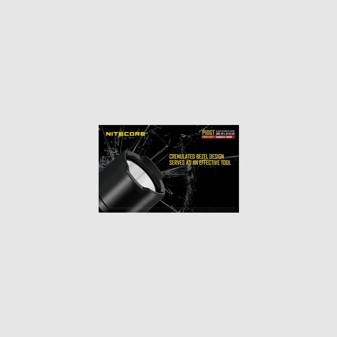 Nitecore P10GT Lampe torche 900 lumens, image 24 sur 26