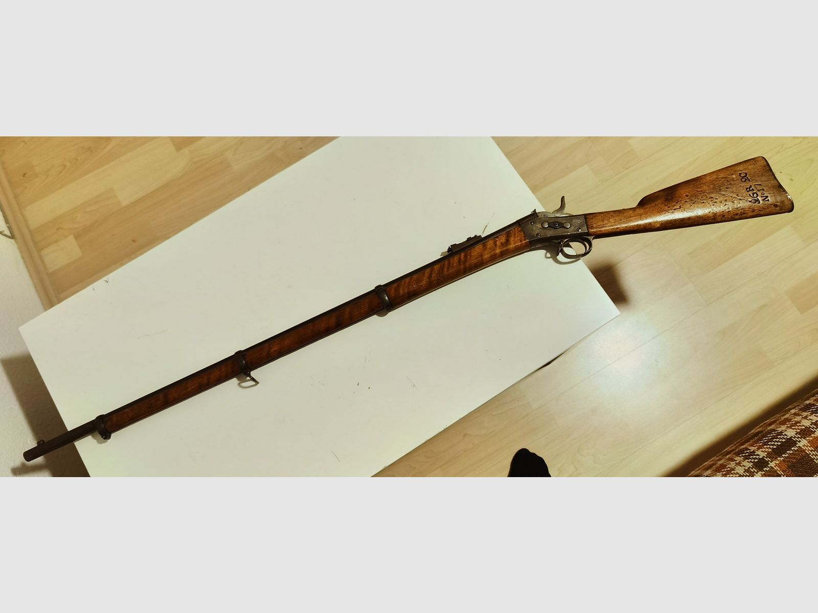 Remington Rolling Block Swedish Army 12.17x44R
