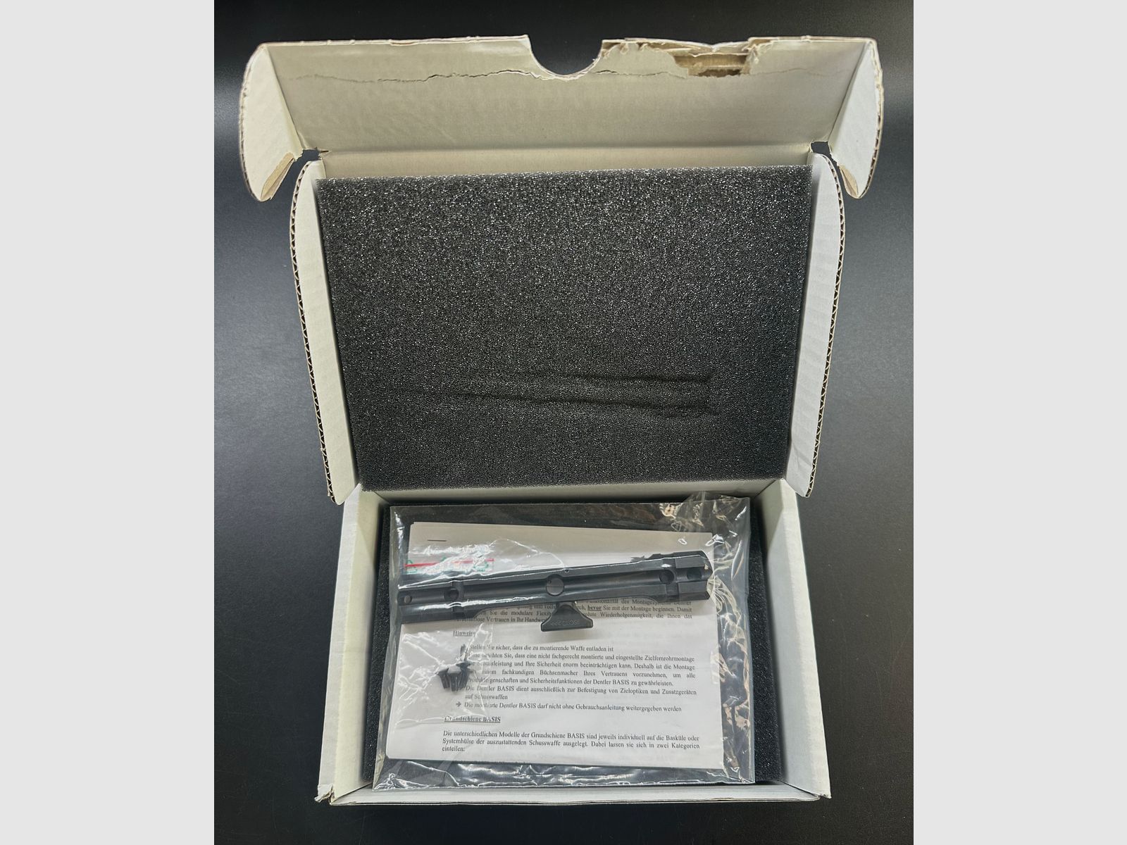 BWare Dentler FMGS-00540 Grundschiene BASIS für Mauser M12