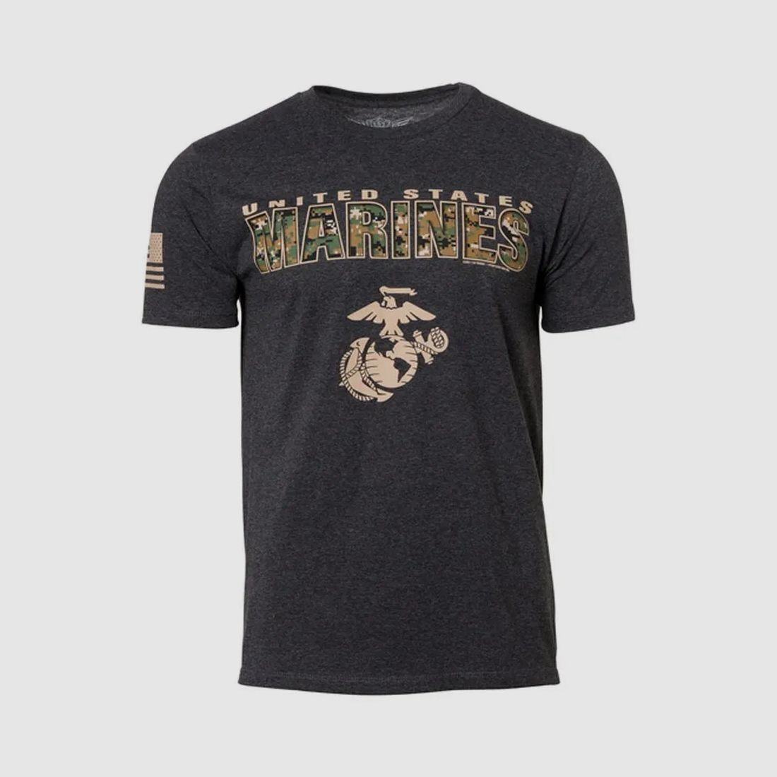 7.62 Design T-Shirt USMC Marpat Camo Text