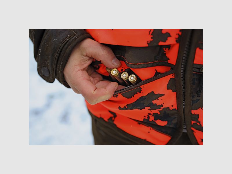 Blaser Weste Ken, Blaze-Orange-Tarnmuster, Bild 2 von 4
