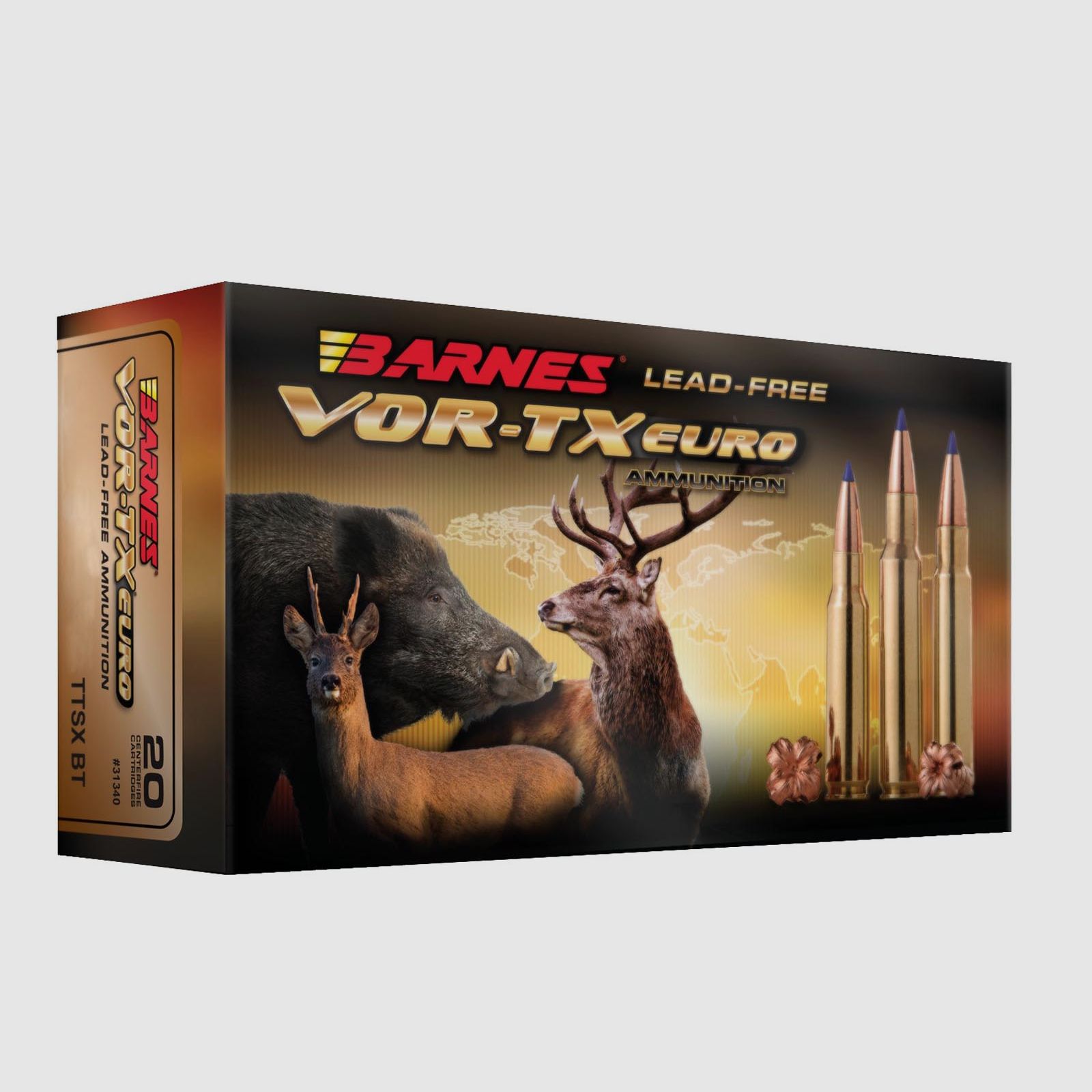 Barnes TTSX 10,4g - 160gr 8x57JS