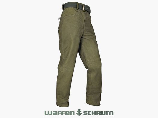 Hubertus Lederhose Schmalreh Oliwkowy