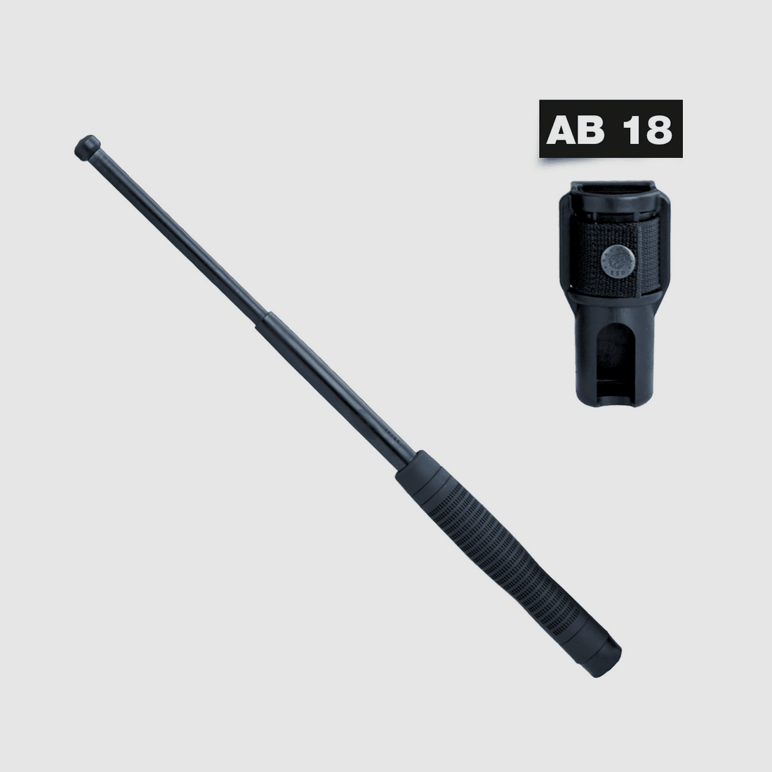 Teleskopschlagstock 18" + Holster