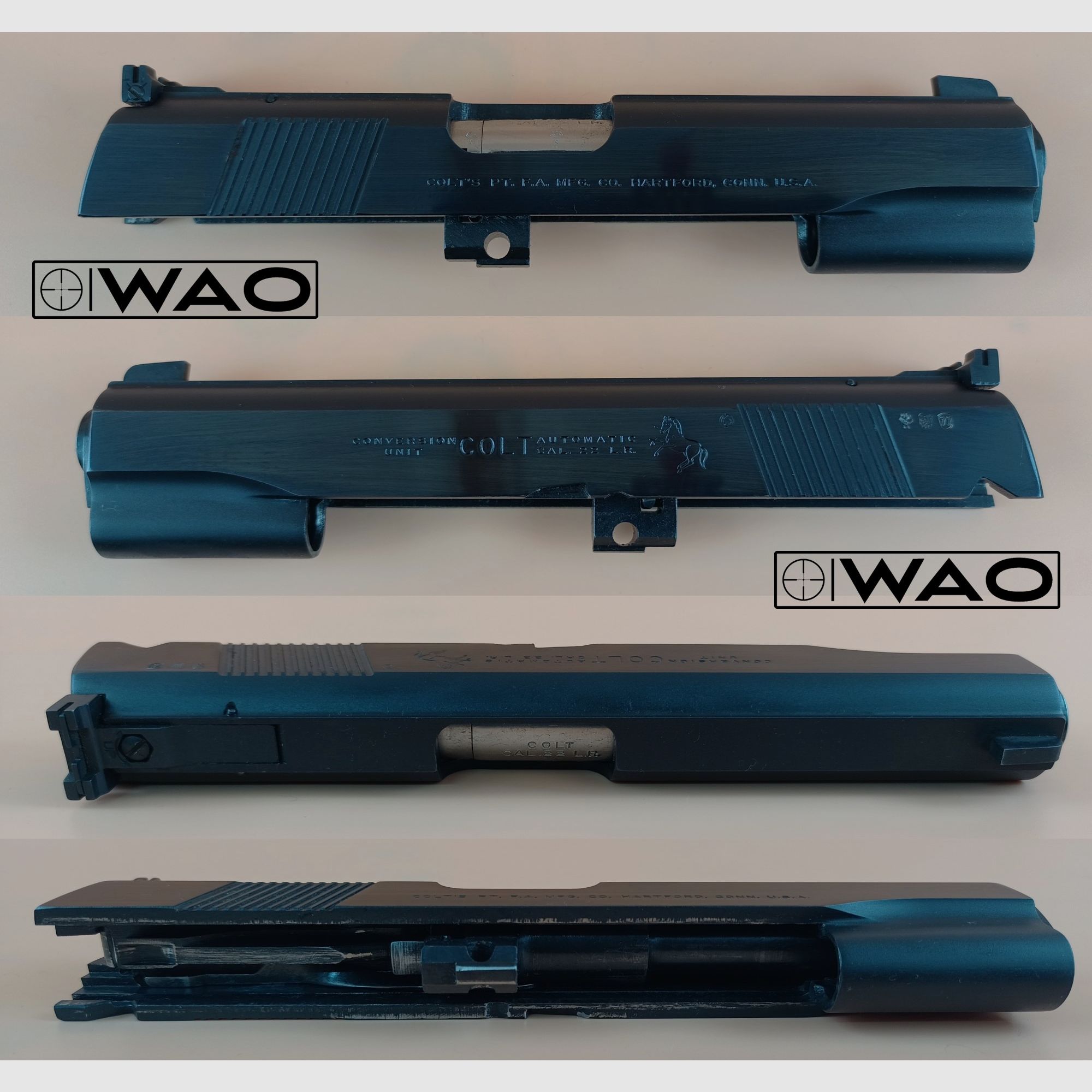 COLT MK IV Series ´70, Colt 1911, Kal. .45 ACP; .22lr *mit Wechselsystem / Conversion Kit*