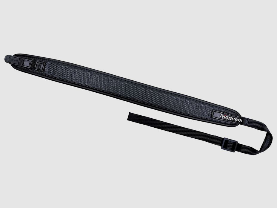 Niggeloh Rifle Sling Universal Leather Carbon with Quick Release