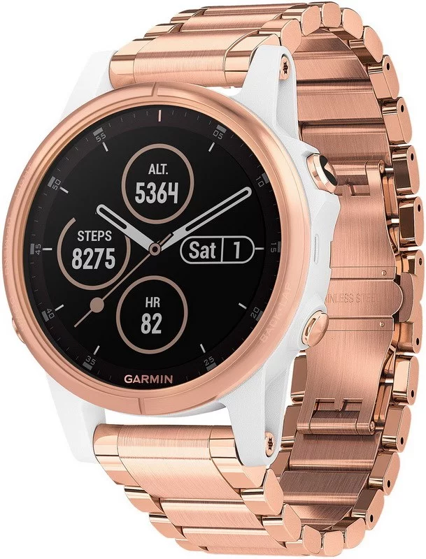 Zegarek Garmin Fenix 5S Plus Saphire Rose Gold, zdjęcie 2 z 20