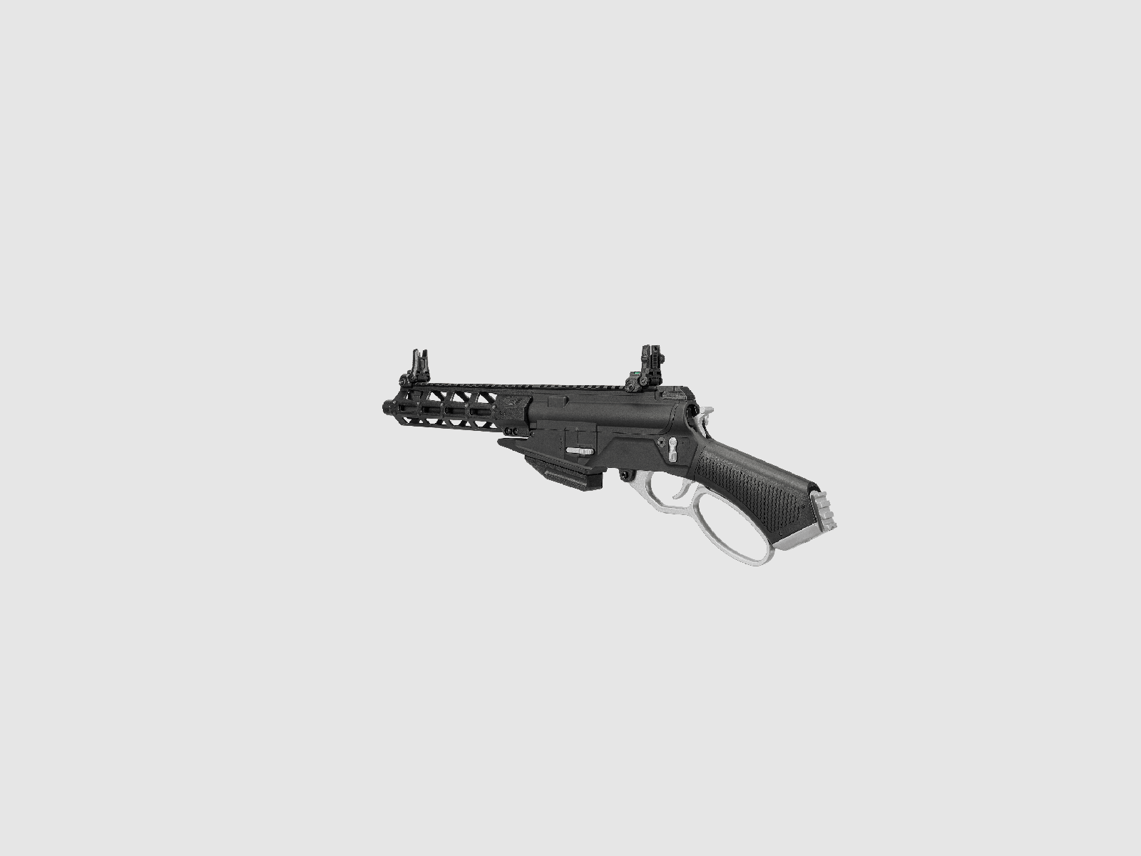 LevAR PLATA S 7" Gas Powered Lever Action Rifle with Polymer Handguard in Black -F- | G&G, image 3 of 8