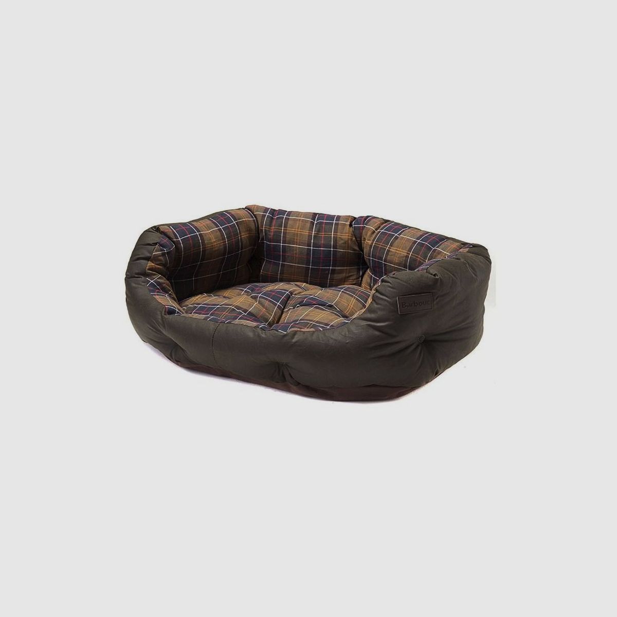 Cama para perros BARBOUR Wax Cotton Classic Olive
