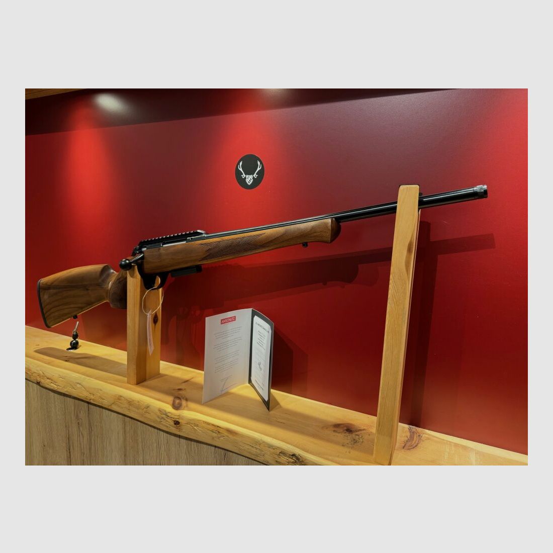 Anschütz 1771 D G-15x1 Niemiecka kolba, 51cmLL, bezpośredni spust