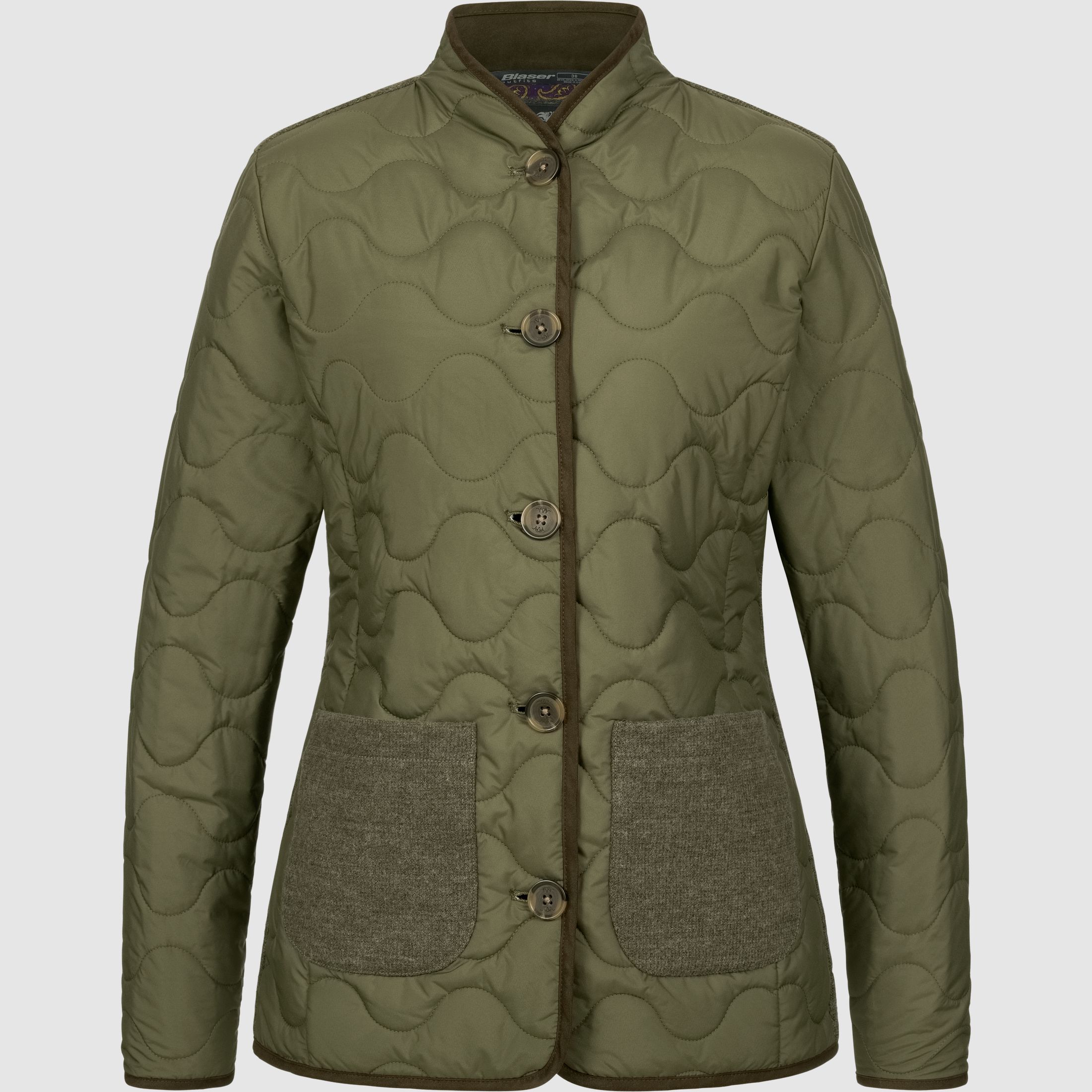 Damen Casual Jacke Leonie Dunkel Oliv 40