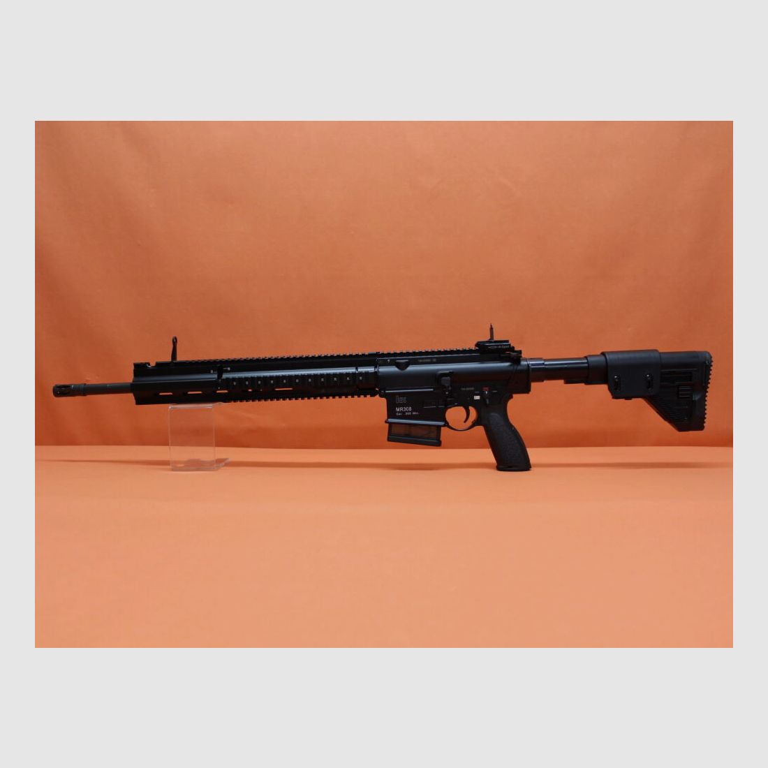 Heckler&Koch Ha.Büchse .308Win Heckler&Koch/H&K MR308 A3 28 20" Lauf Schwarz, Gas-Piston-System HK417/G28