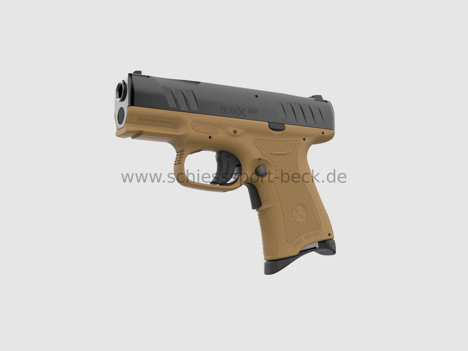 Bubix BUBIX BRO - Dark Brown (9x19) - Vorführwaffe