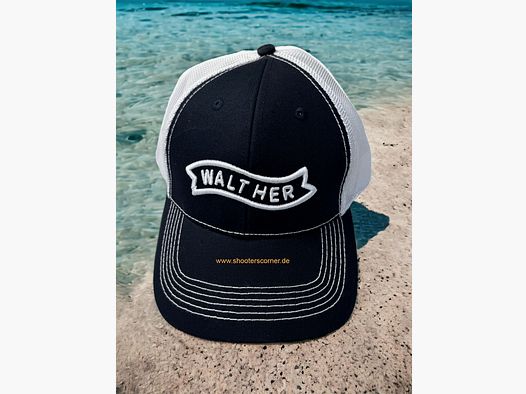 Walther Base Cap beige-blauw