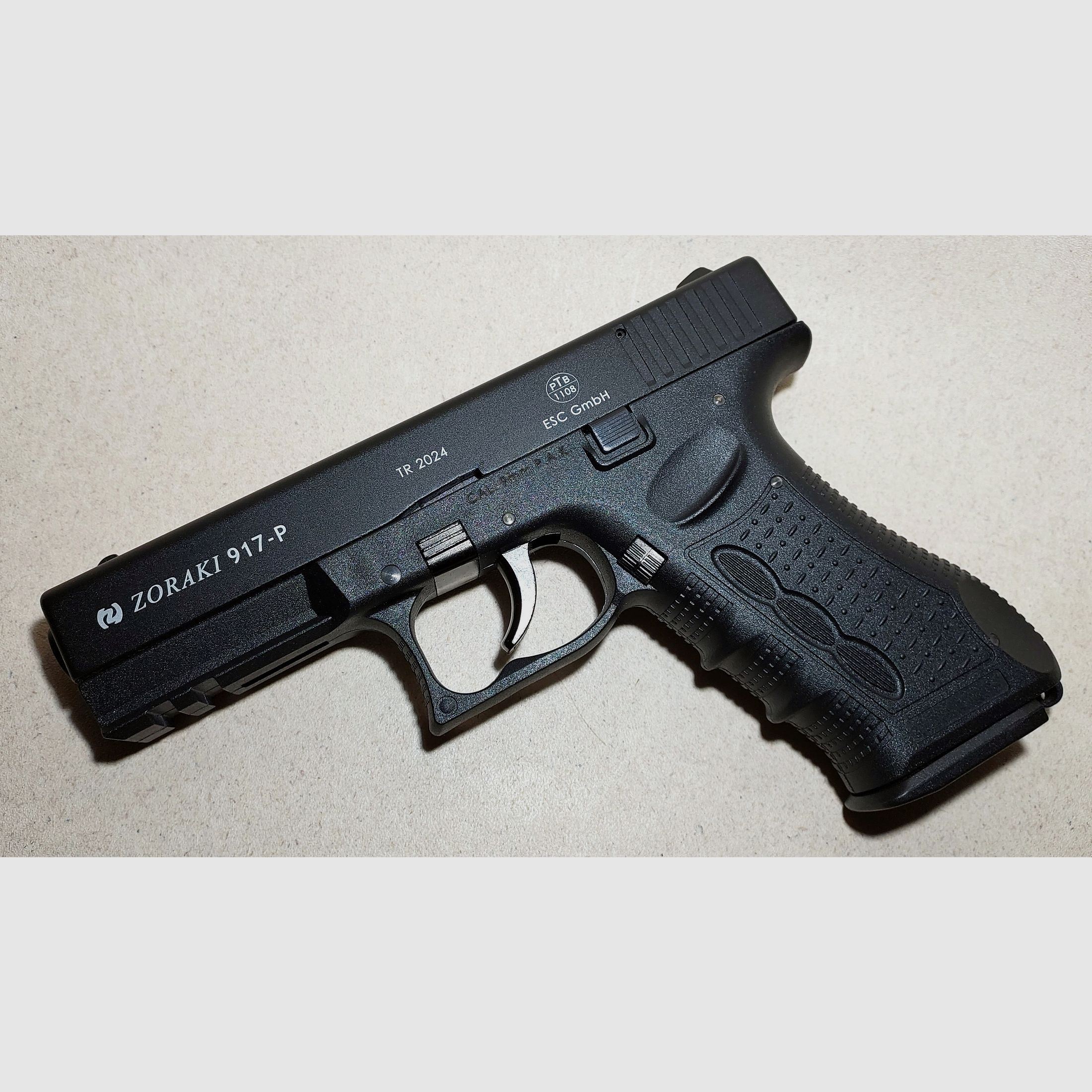 Zoraki 917 Schreckschusspistole 9mm P.A.K. (PTB 1073) neu!