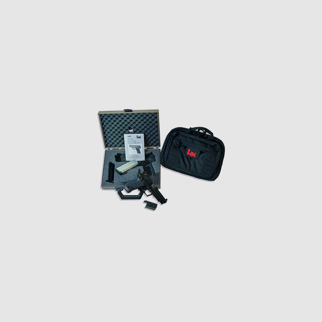 HECKLER & KOCH USP EXPERT 45 - SPORTPAKET MIT ZUBEHÖR - .45AUTO