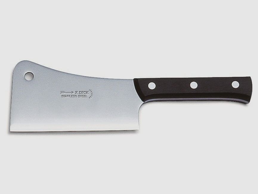 Thick kitchen cleaver 18 cm