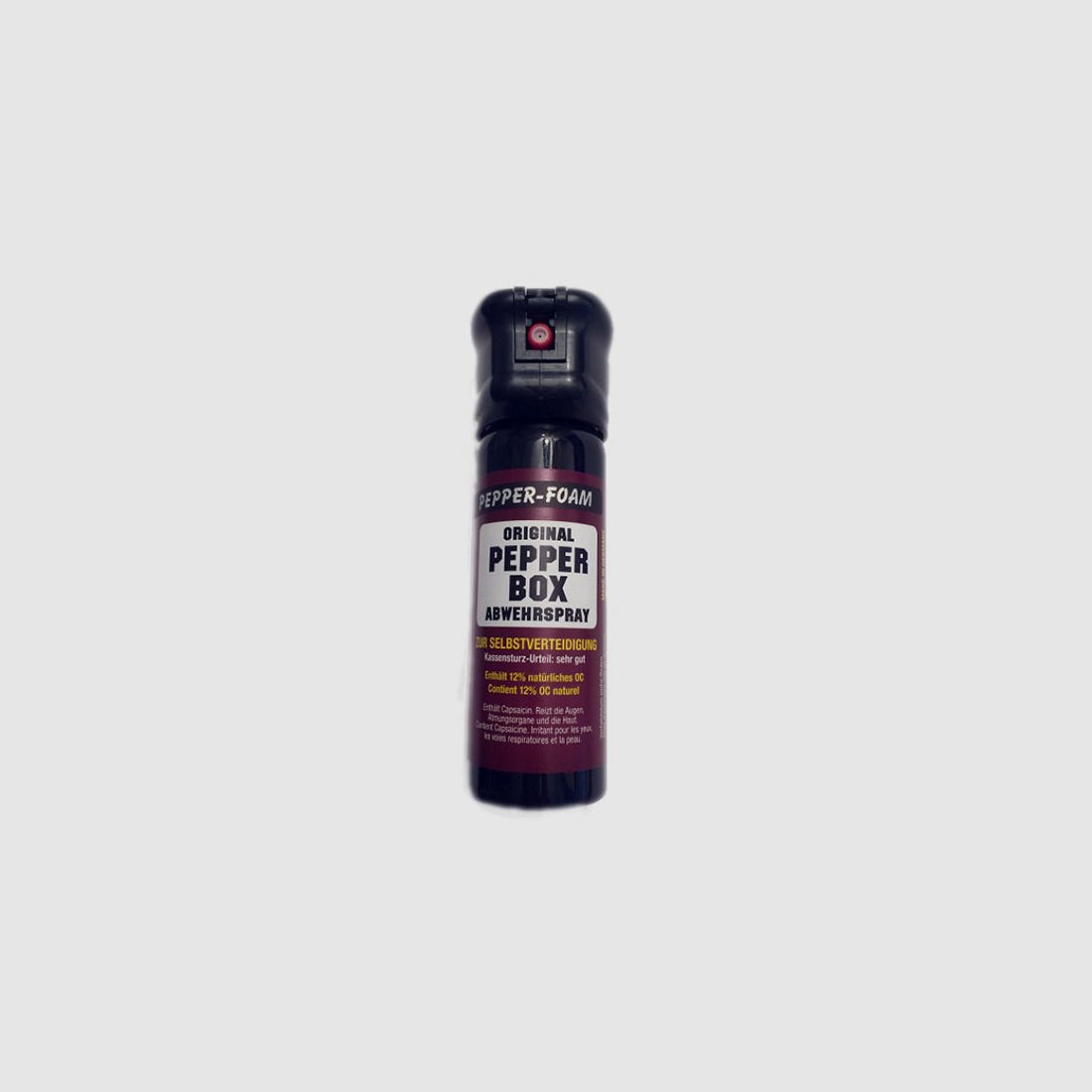 TW1000 / PEPPER-BOX, pepper spray model PEPPER-FOAM STANDARD, 63ml (foaming liquid jet), image 1 of 2