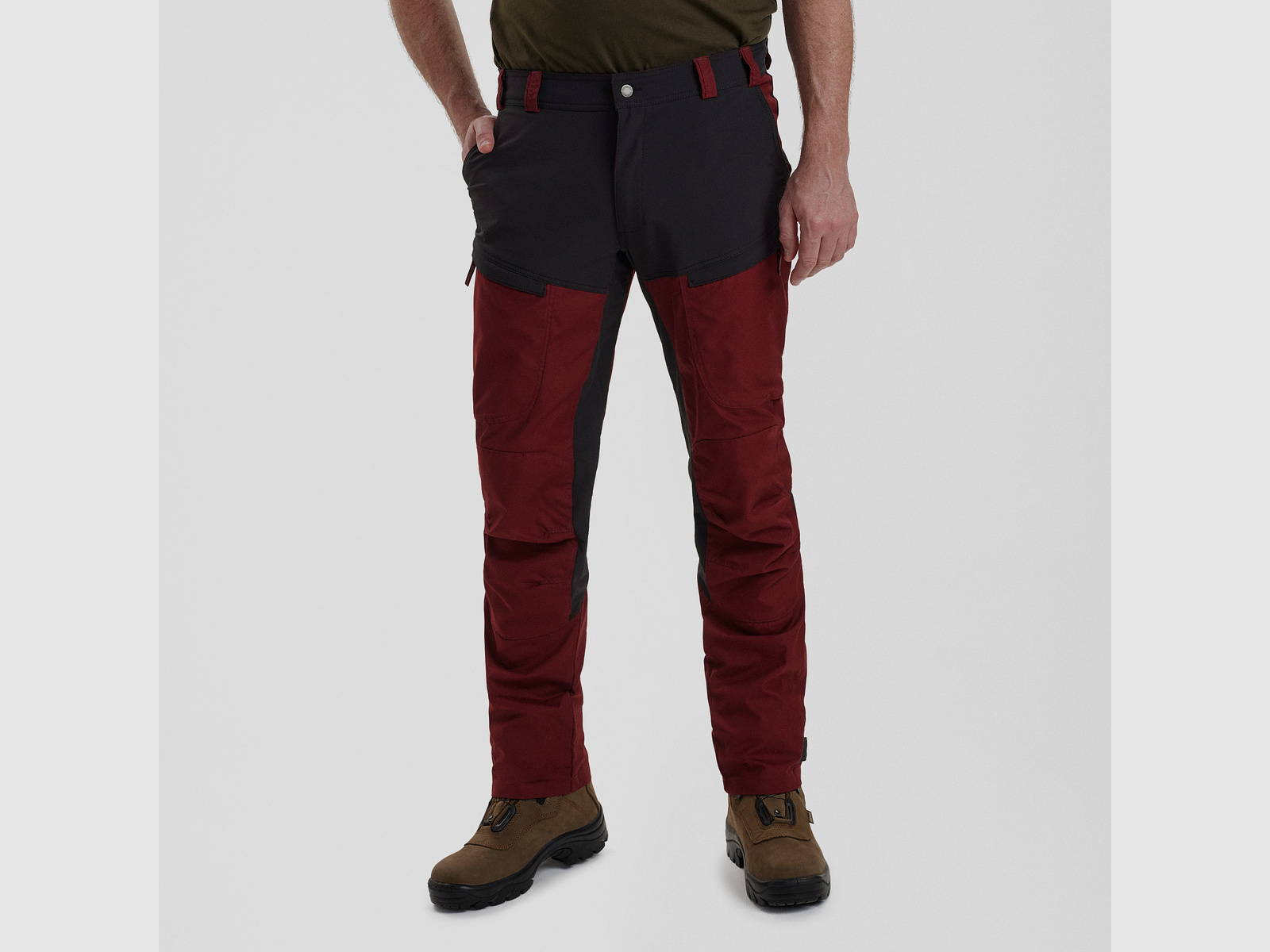 Strike Hose - Oxblood Red - Maat voor heren: 44