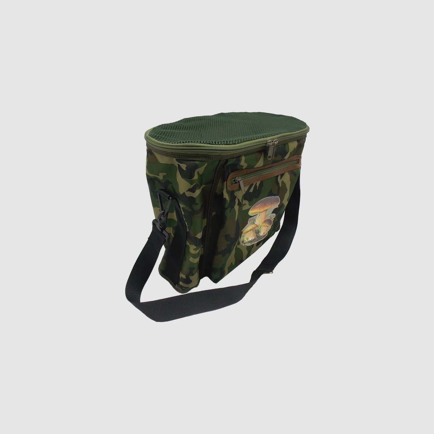 Borsa tracolla per funghi rigida e pieghevole Delfiero VI, immagine 1 di 3