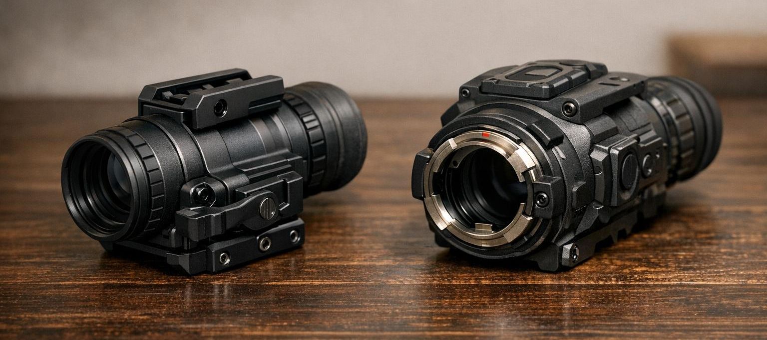 Night vision vs. thermal imaging: Which mount fits?