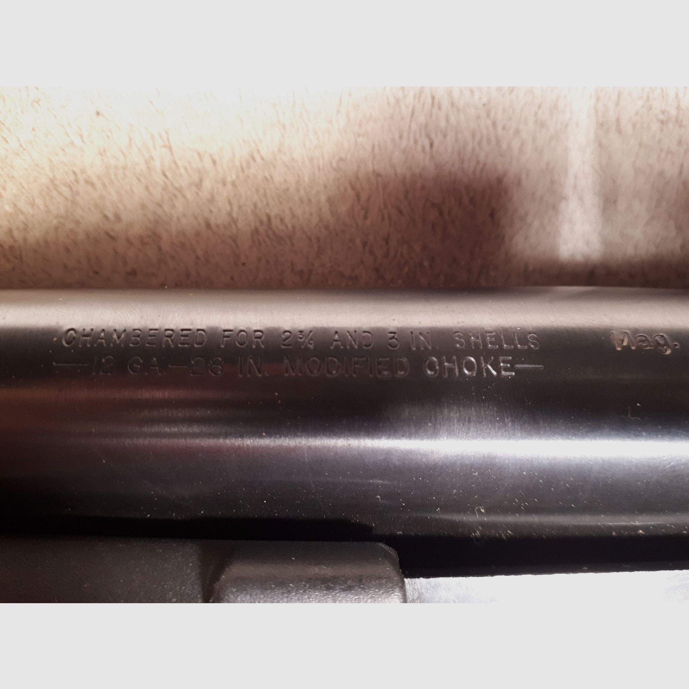 Mossberg Maverick with 26 inch barrel.