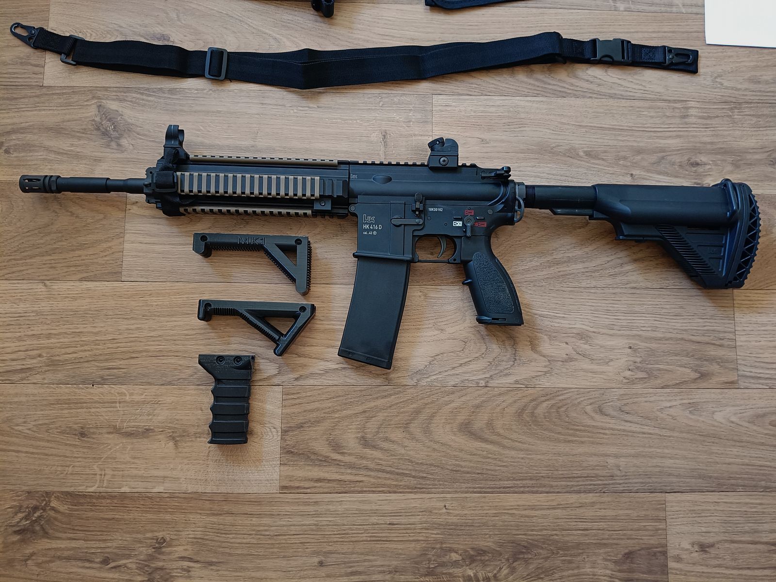 Umarex T4E HK416 cal.43  Sammlung Auflösung TPM1 Glock 17