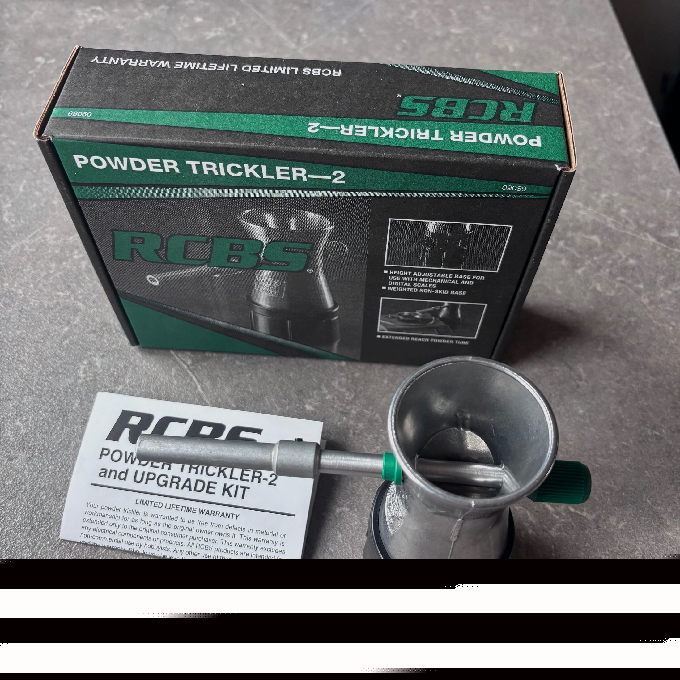 RCBS Trickler 2 Pulverfüller Pulverdosierer 