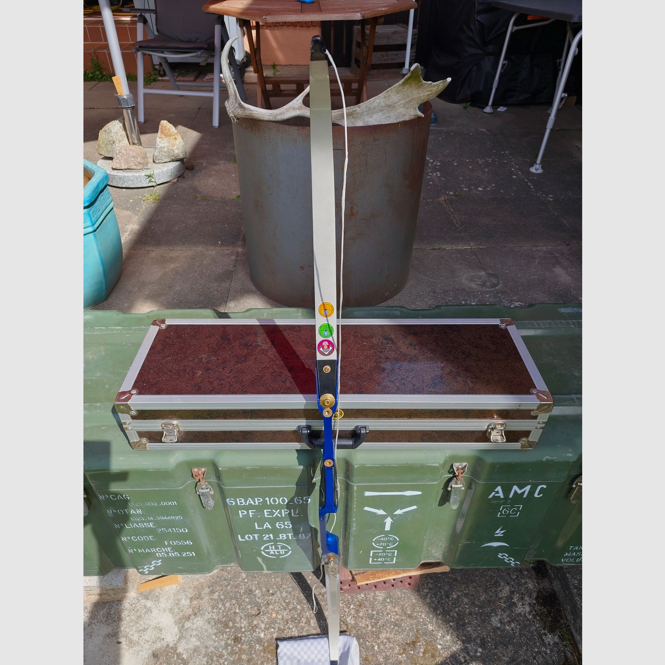 MSW USA tournament recurve bow competition bow with history
