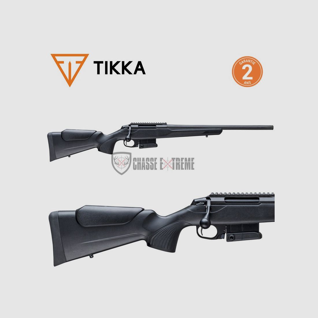 TIKKA T3x Compact Tactical Repetierbüchse mit festem Schaft Kal. .308 Win