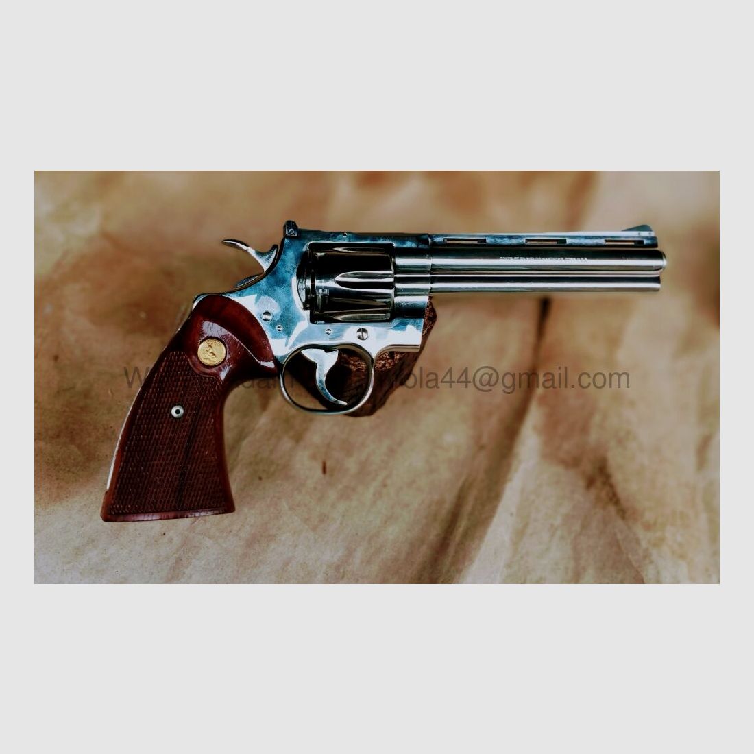 Colt 6 Zoll Python Nickel
