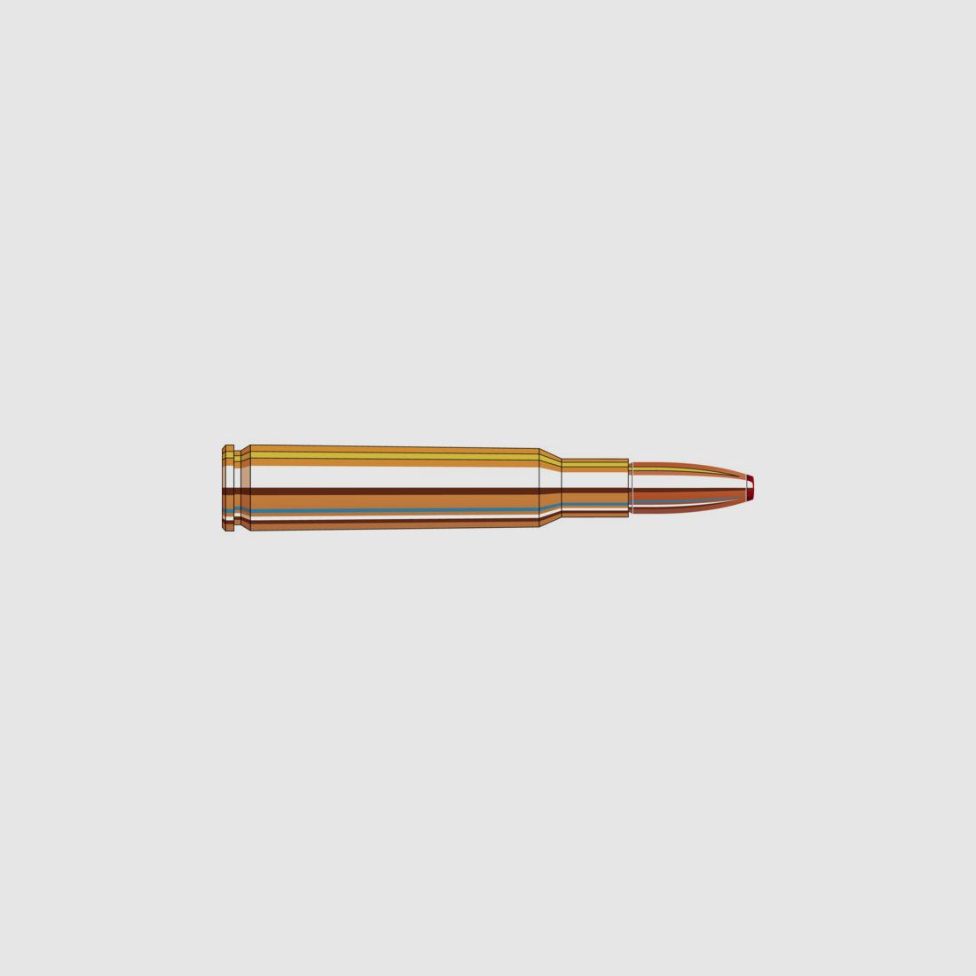 Hornady International 7x57 150GR ECX 20 patronen