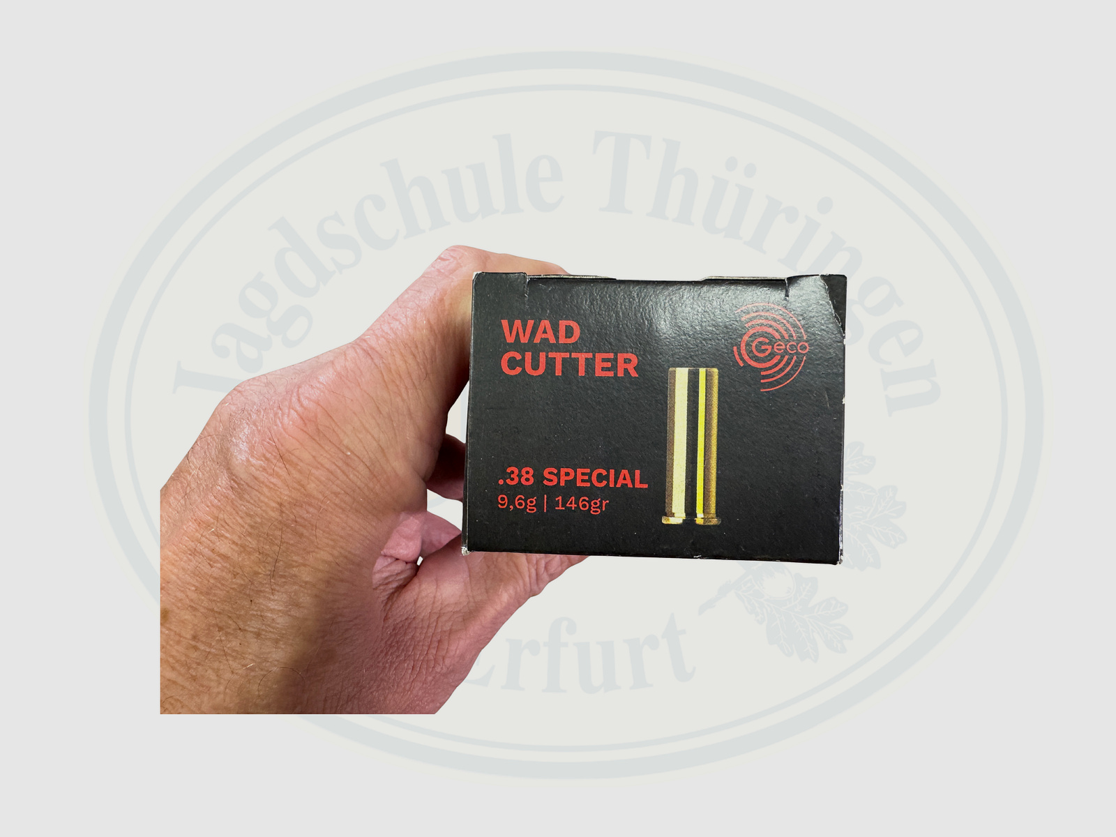 GECO WAD CUTTER .38 Espec. 9,6g /146 gr