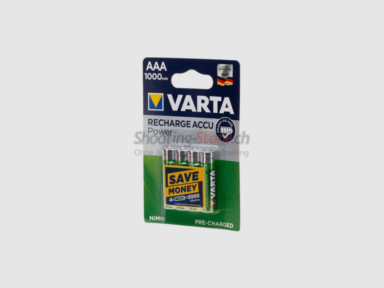 Varta AAA Rechargable 1000mAh 4pcs