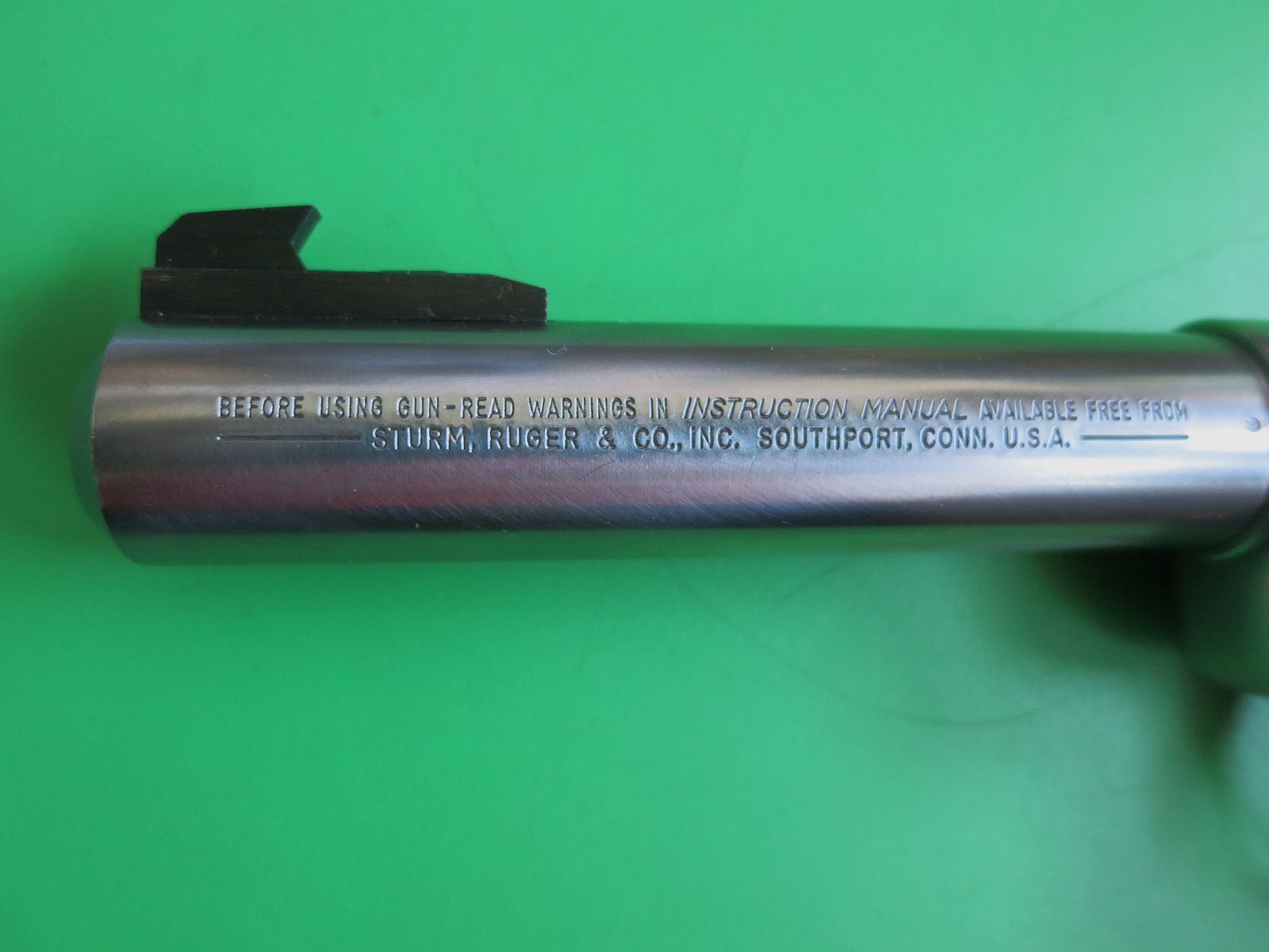 Sportpistool Ruger Mark II (MK 2) Target STS, .22 lfB, RVS (roestvrij staal)     #31