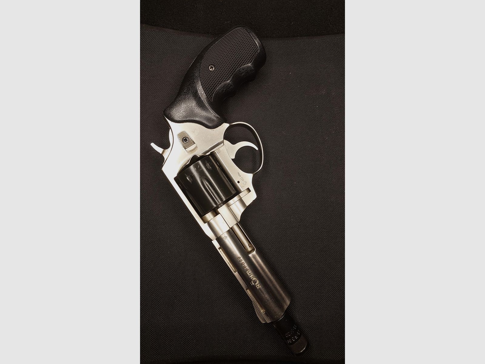 Röhm RG99 revólver de detonación níquel (PTB 452) RG 99 con protector de boca